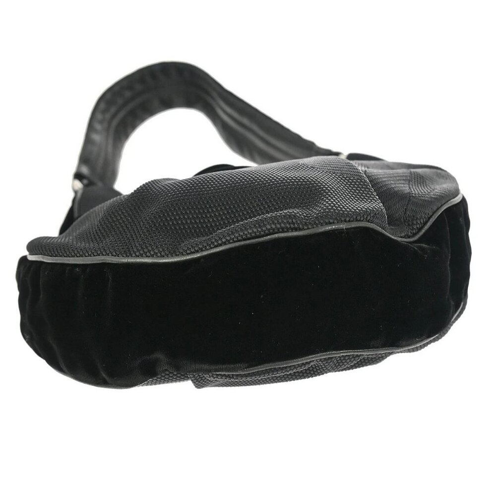 Yves Saint Laurent Black Nylon Rive Gauche Should… - image 3